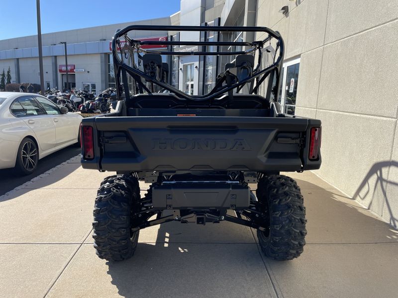 2023 Honda PIONEER 1000 DELUXE CREW  in a RED exterior color. Cross Country Powersports 732-491-2900 crosscountrypowersports.com 