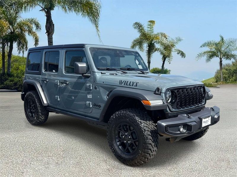 New 2026 Jeep Wrangler 4-door Willys