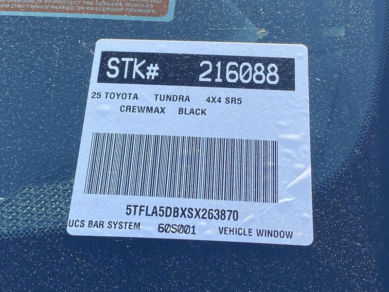 New 2025 Toyota Tundra SR5Image 21