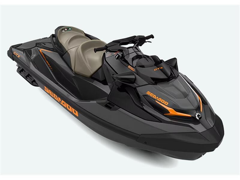 2023 Seadoo PWC GTX 230 BK IBR 23  in a Eclipse Black exterior color. New England Powersports 978 338-8990 pixelmotiondemo.com 