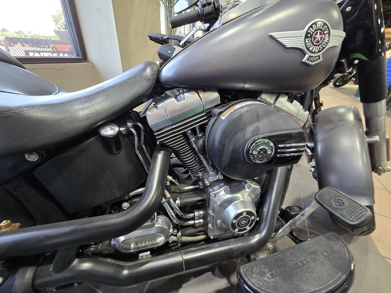 2016 HARLEY SOFTAIL FATBOY BLACK Image 6