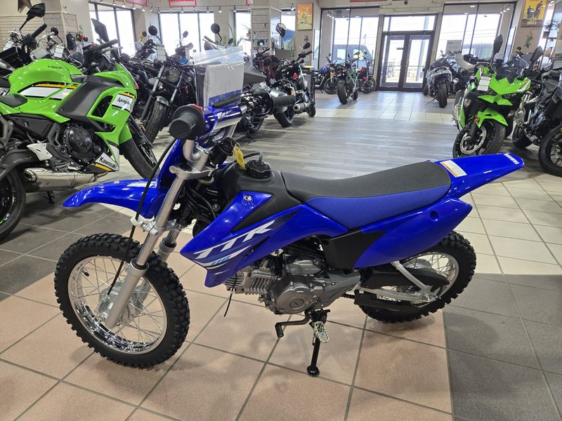 New 2025 Yamaha TTR110E TEAM BLUE Image 3