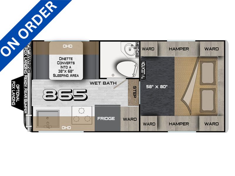 New 2026 ARCTIC FOX CAMPER 865 Image 1