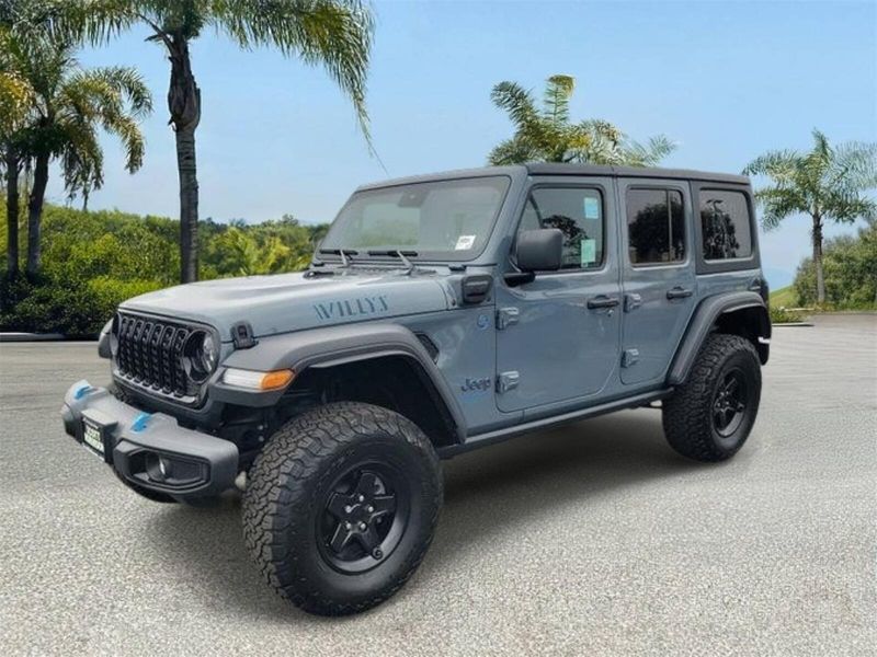New 2024 Jeep Wrangler 4-door Willys 4xe