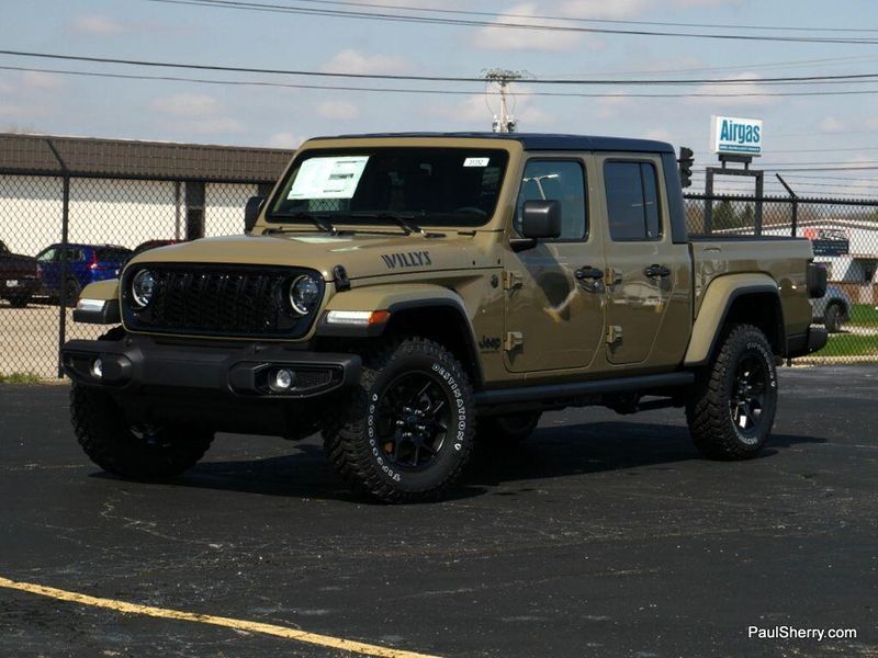 New 2025 Jeep Gladiator Willys 4x4