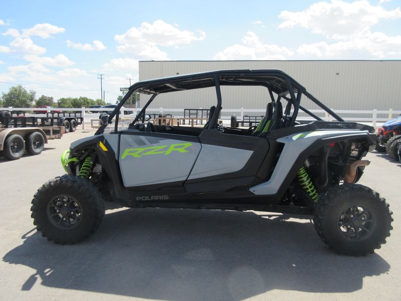 USED 2025 POLARIS RZR XP 4 1000 ULTIMATE - STORM GRAY Image 4