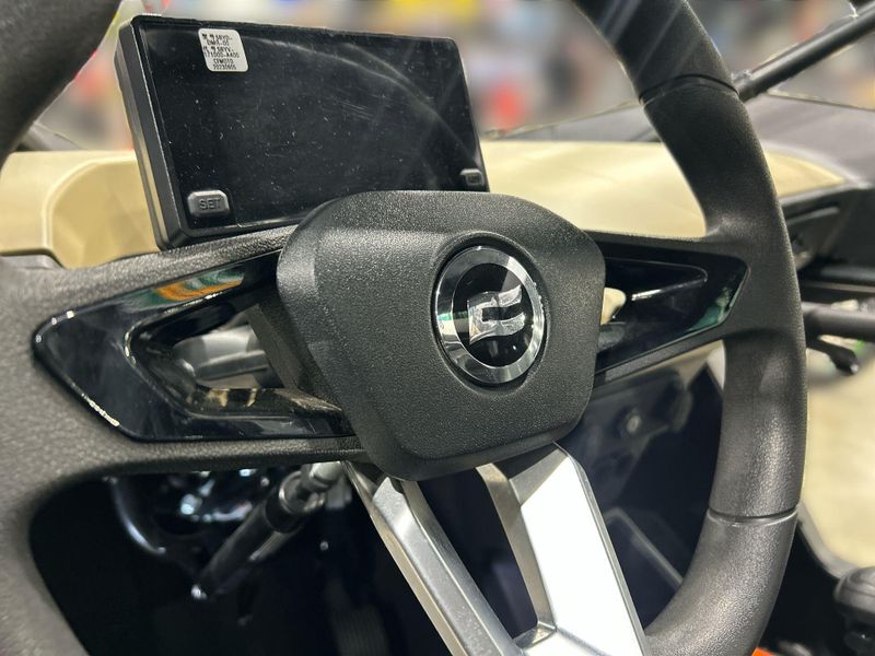 New 2024 CFMOTO ZFORCE 950 HO EX G1  in a DESERT TAN exterior color. Del Amo Motorsports of Redondo Beach (424) 390-7811 delamomotorsports.com 