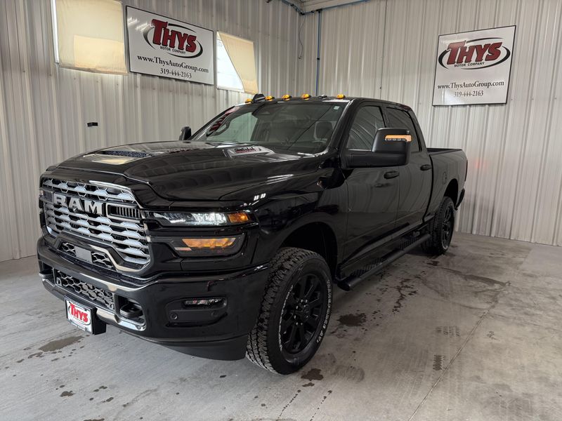 New 2026 RAM 2500 Black Express Crew Cab 4x4 6