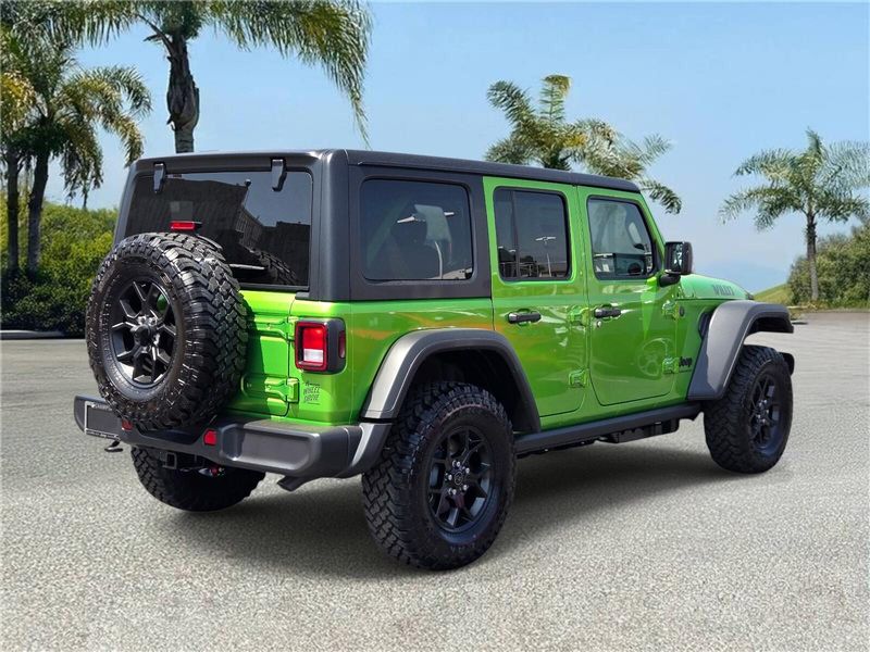 New 2026 Jeep Wrangler 4-door Willys