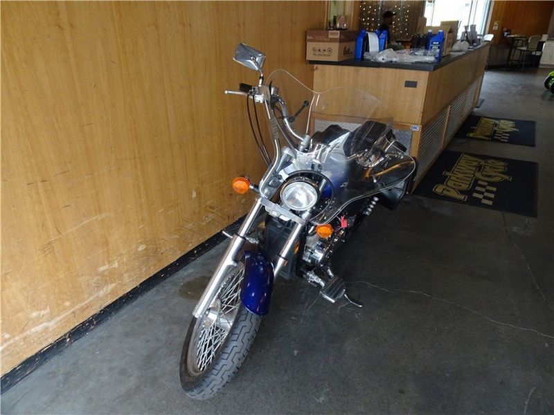 2003 Honda VT600  in a Blue exterior color. Parkway Cycle (617)-544-3810 parkwaycycle.com 