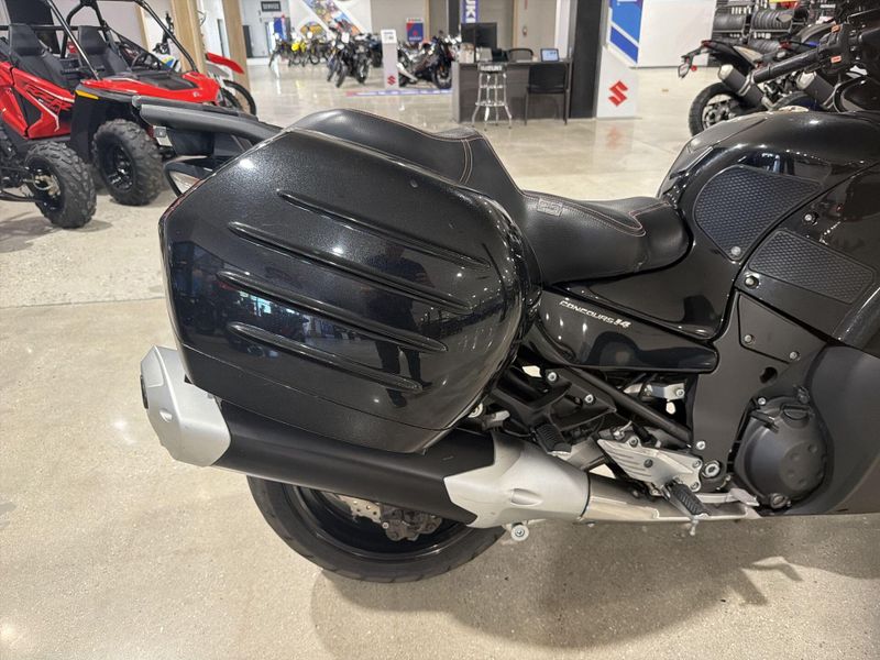 Used 2015 Kawasaki CONCOURS 14 ABS  in a BLACK exterior color. Victorville Del Amo Motorsports 760-241-7387 delamomotorsportsofvictorville.com 