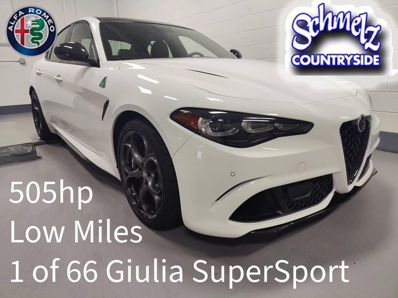 Used 2024 Alfa Romeo Giulia Quadrifoglio Supersport (1 of 66) w/Activ AsstImage 1
