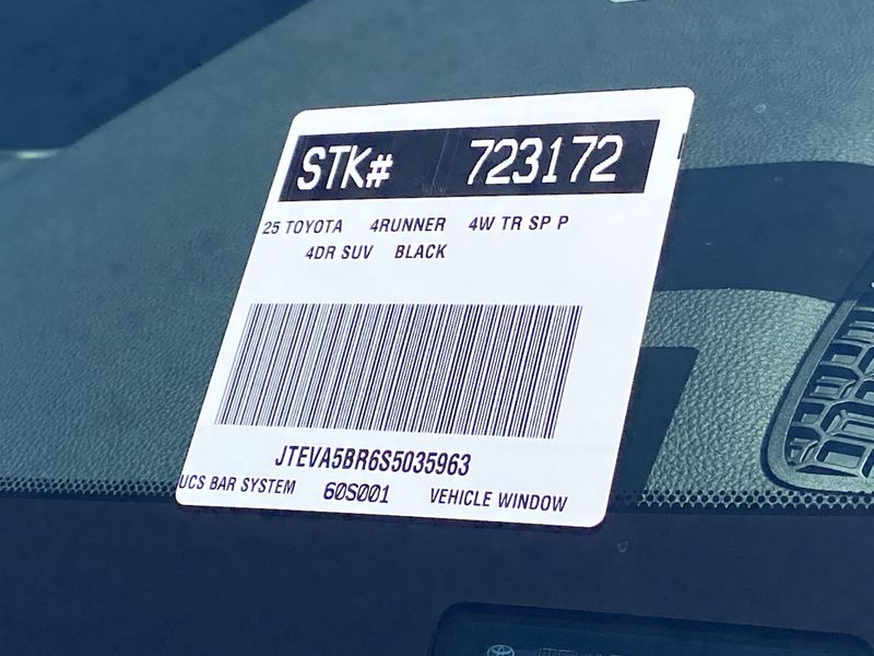 New 2025 Toyota 4Runner TRD Sport PremiumImage 22