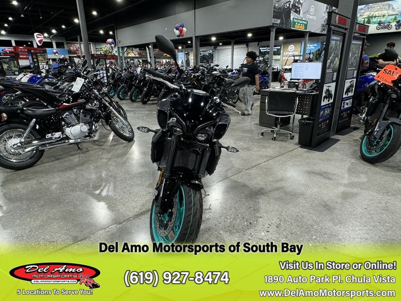 2024 Yamaha MT10RCGY  in a MIDNIGHT CYAN exterior color. Del Amo Motorsports of South Bay (619) 547-1937 delamomotorsports.com 