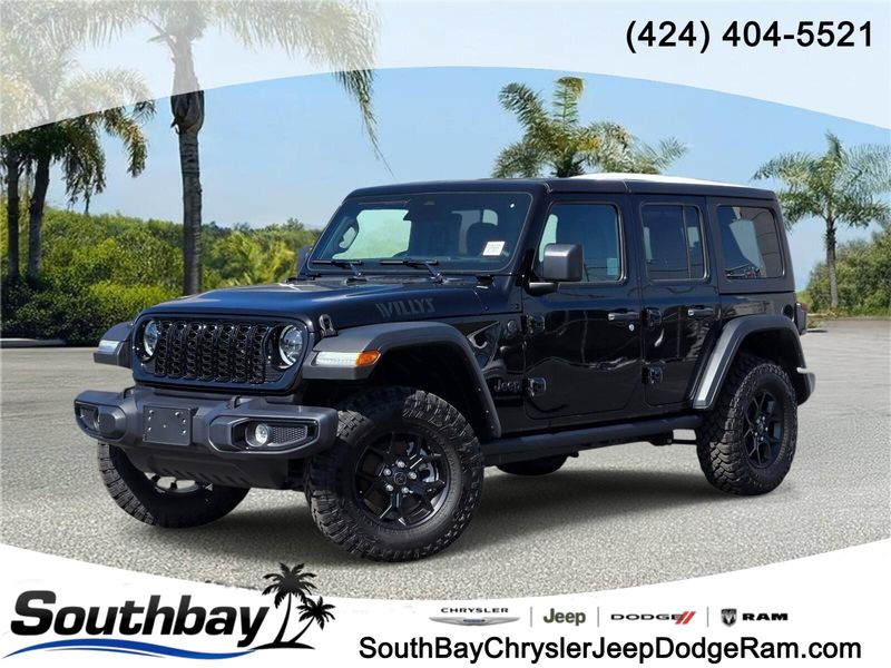 New 2026 Jeep Wrangler 4-door Willys