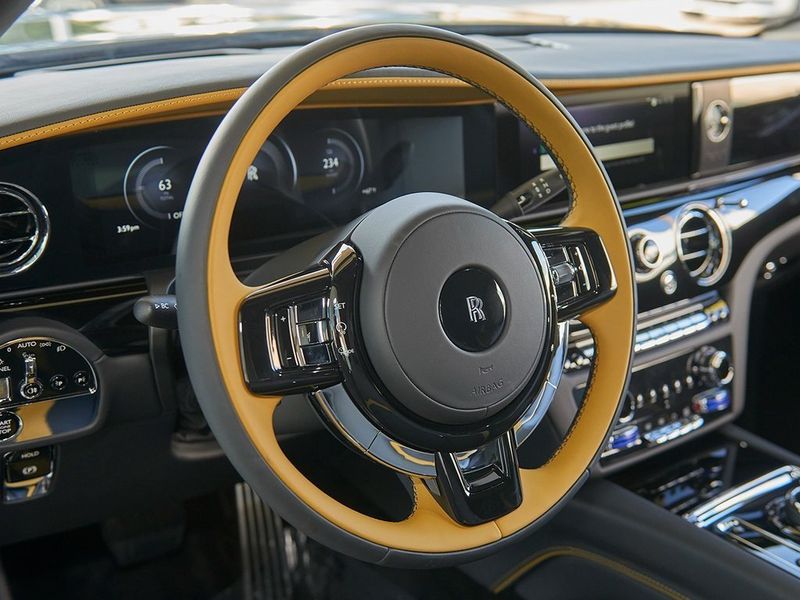 2024 Rolls-Royce   in a Chartreuse exterior color and Blackinterior. SHELLY AUTOMOTIVE shellyautomotive.com 