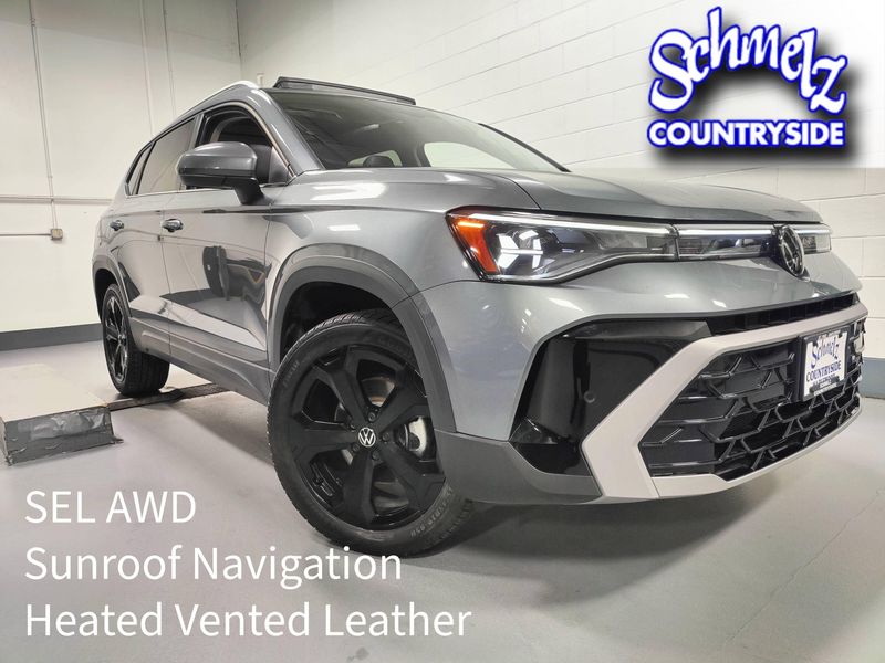 Used 2025 Volkswagen Taos SEL AWD w/Sunroof/NavImage 1