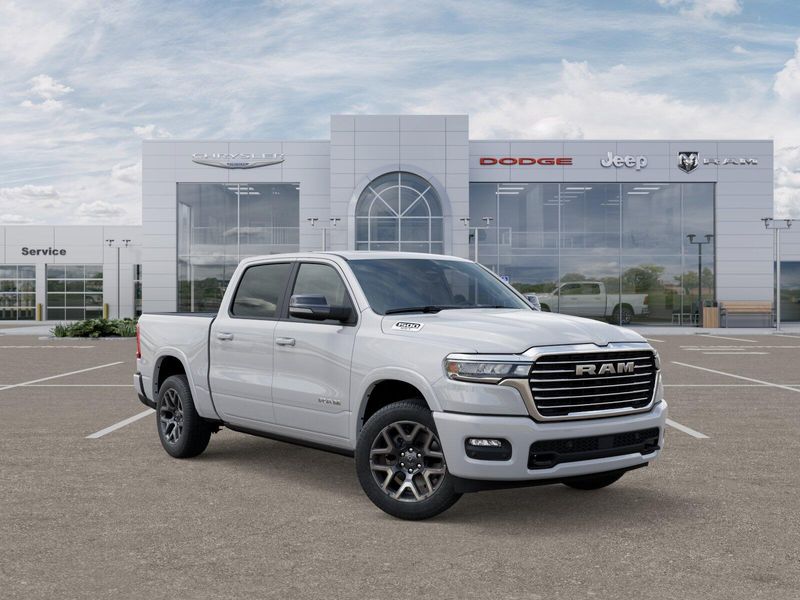 New 2025 RAM 1500 Laramie Crew Cab 4x4 5