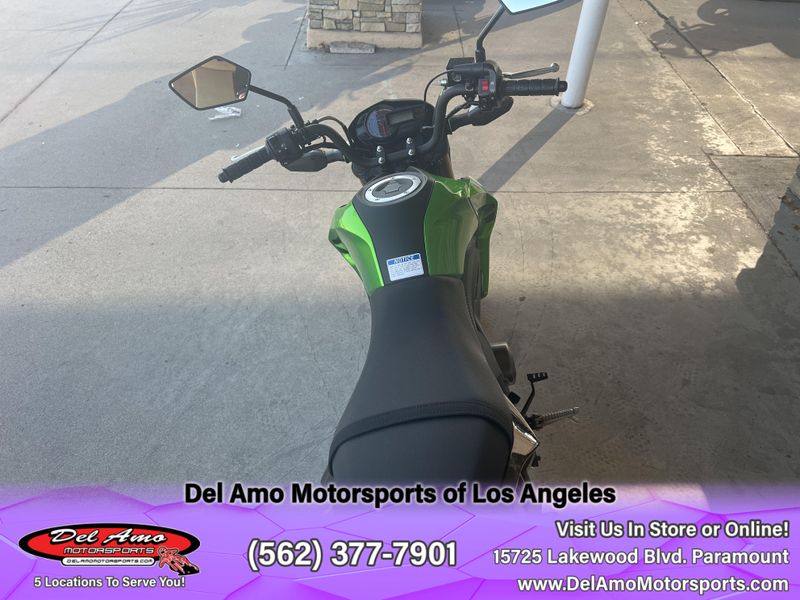 2024 Kawasaki BR125JRFNL-GN1  in a CANDY LIME GREEN exterior color. Del Amo Motorsports of Los Angeles (562) 262-9181 delamomotorsports.com 