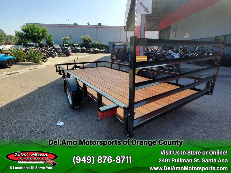 2024 ZIEMAN F-714 WOOD DECK  in a BLACK exterior color. Del Amo Motorsports of Orange County (949) 416-2102 delamomotorsports.com 