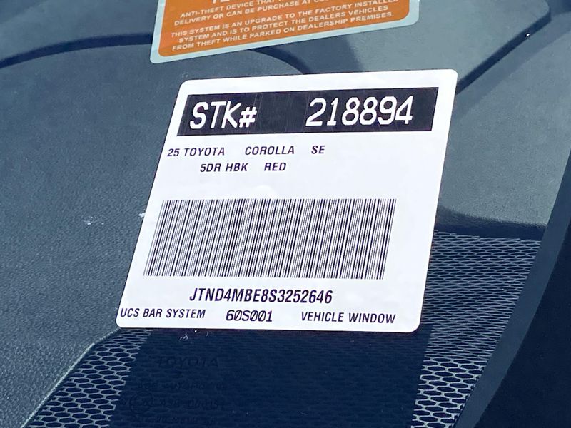 New 2025 Toyota Corolla Hatchback Image 20
