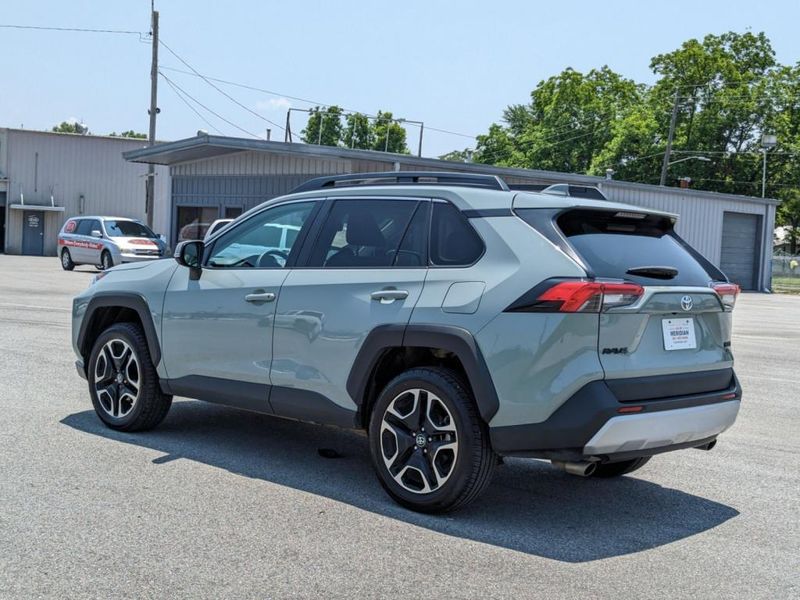 2021 Toyota RAV4 Adventure in a GRAY exterior color. Johnson Dodge 601-693-6343 pixelmotiondemo.com 