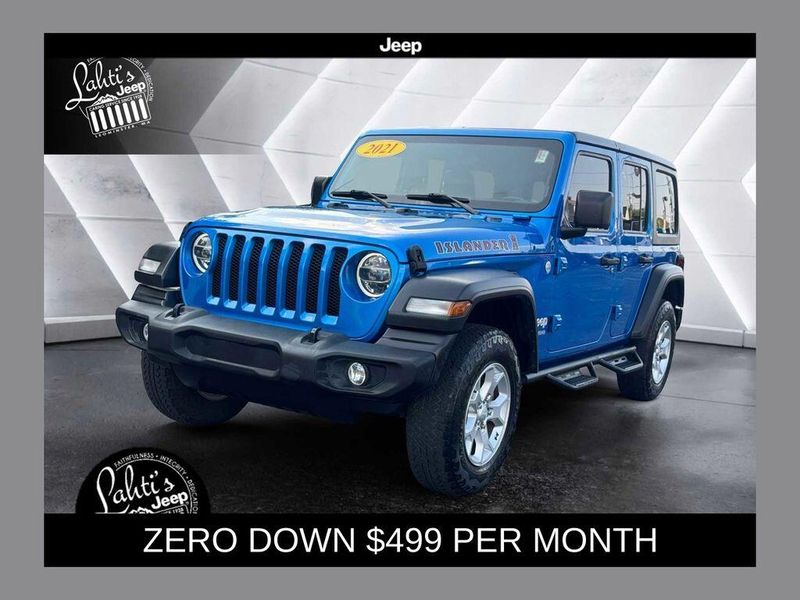 Used 2021 Jeep Wrangler Unlimited Islander