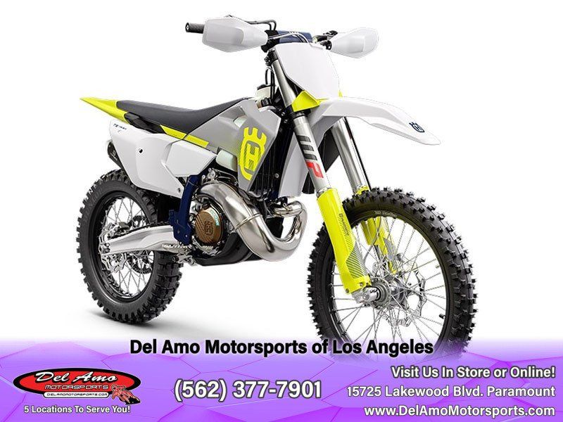 2024 HUSQVARNA TX 300  in a WHITE exterior color. Del Amo Motorsports of Los Angeles (562) 262-9181 delamomotorsports.com 