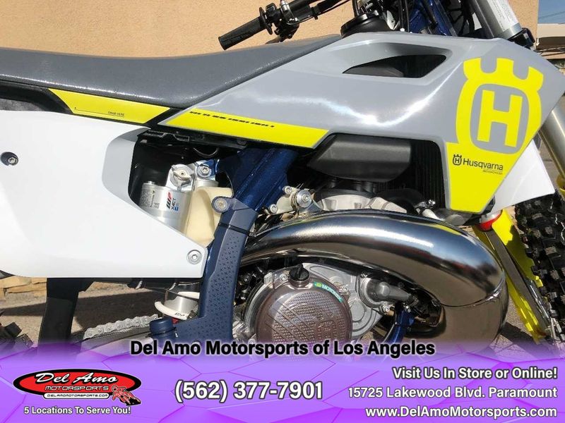 2024 HUSQVARNA TC 250  in a WHITE exterior color. Del Amo Motorsports of Los Angeles (562) 262-9181 delamomotorsports.com 