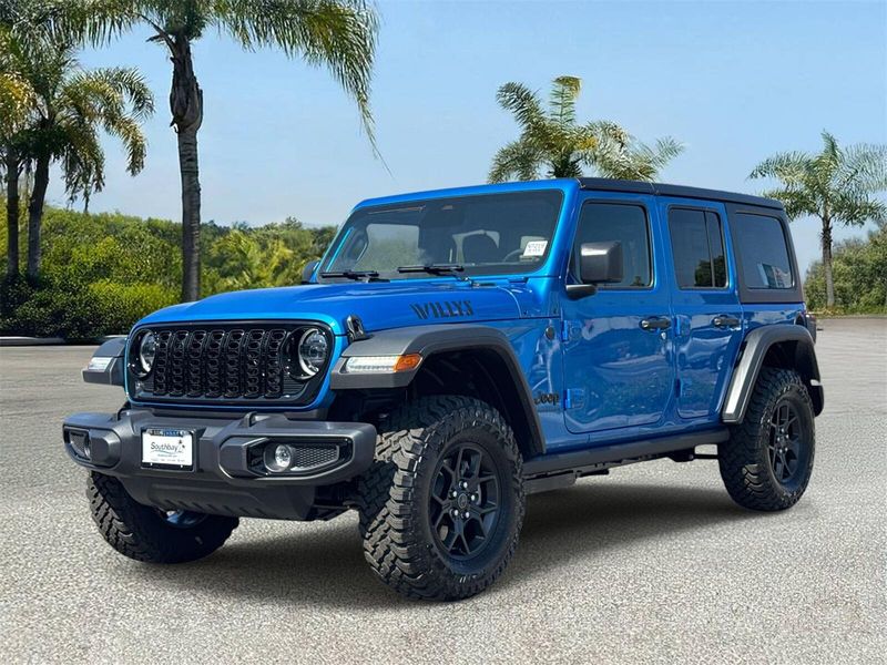 New 2026 Jeep Wrangler 4-door Willys