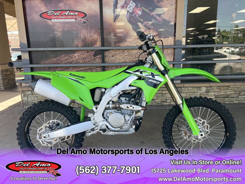 2024 Kawasaki KX252CRFAN-GN2  in a LIME GREEN exterior color. Del Amo Motorsports of Los Angeles (562) 262-9181 delamomotorsports.com 