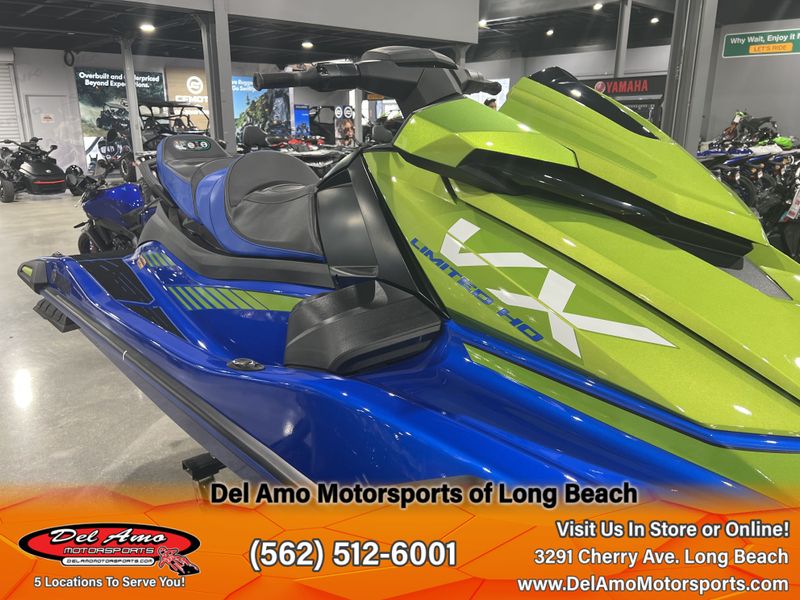 2024 Yamaha VX1900A-A  in a AZURE BLUE/ACID GREEN exterior color. Del Amo Motorsports of Long Beach (562) 362-3160 delamomotorsports.com 