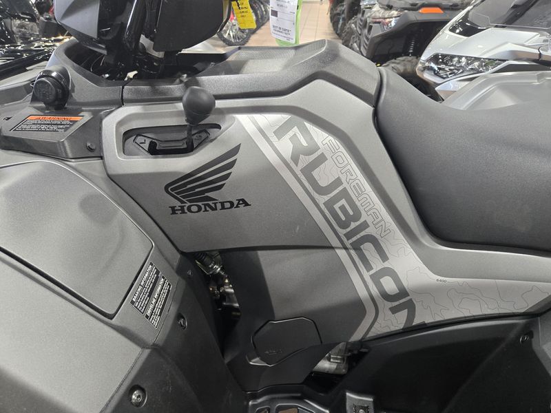 New 2026 Honda FOREMAN RUBICON DCT EPS MATTE GRAY METALLIC Image 5