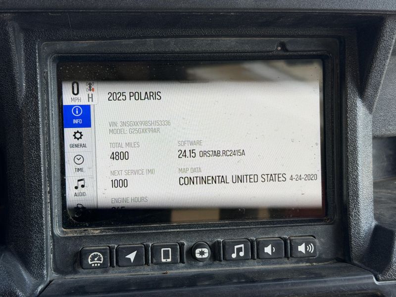 USED 2025 POLARIS GENERAL XP 1000 ULTIMATE INDY RED Image 8