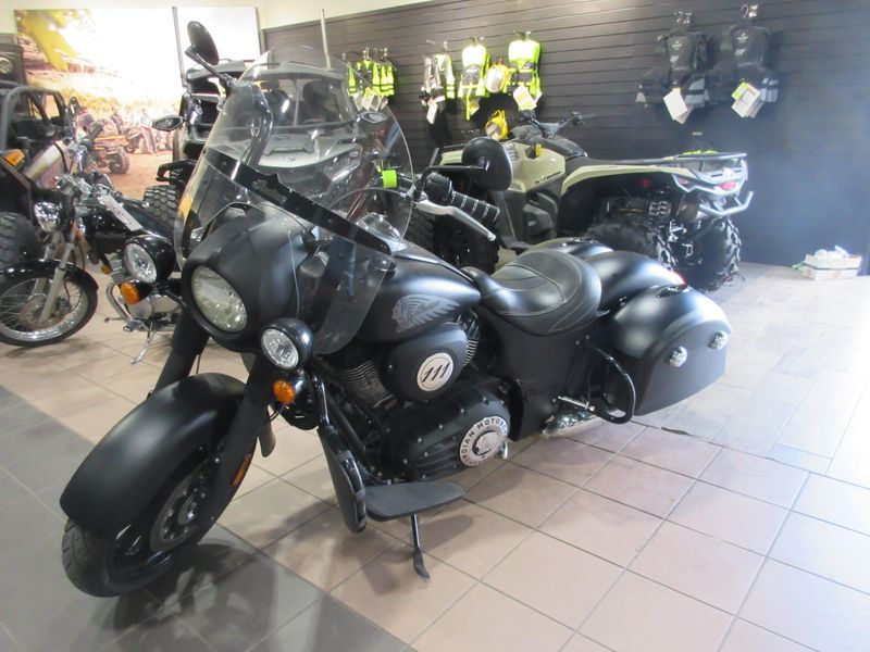 USED 2018 INDIAN MOTORCYCLE SPRINGFIELD DARK HORSE Image 3