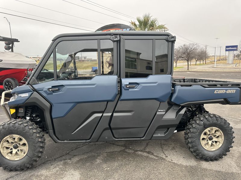 2025 Can-Am DEFENDER MAX LIMITED CAB HD10 DUSTY NAVYImage 8