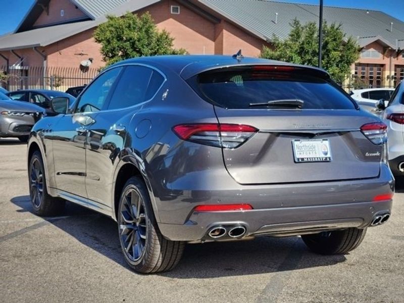 2024 Maserati Levante GT in a Grey exterior color and Black/Redinterior. Northside Imports Houston 281-475-4549 northsideimportshouston.com 