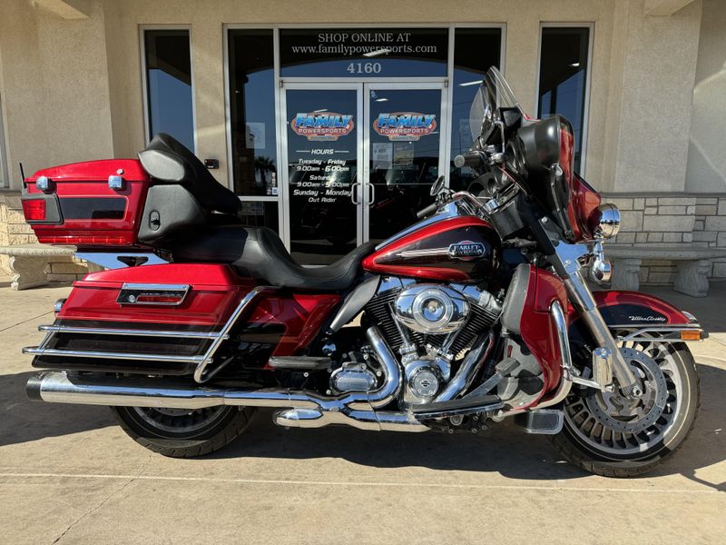 2012 HARLEY ELECTRA GLIDE ULTRA CLASSIC REDImage 1