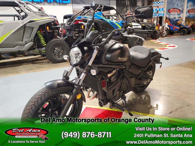 2024 Kawasaki EN650CRFNL-BK1  in a METALLIC FLAT SPARK BLACK exterior color. Del Amo Motorsports of Orange County (949) 416-2102 delamomotorsports.com 