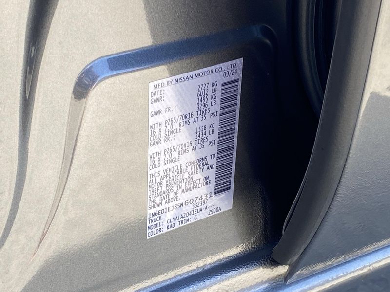 Used 2025 Nissan Frontier SImage 30