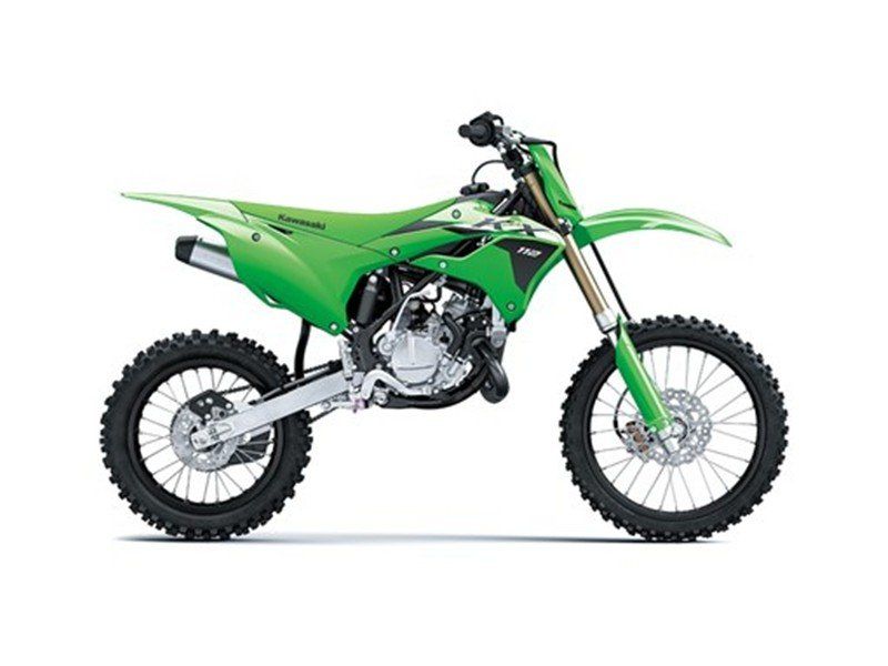 2024 Kawasaki KX112  in a Lime Green exterior color. Greater Boston Motorsports 781-583-1799 pixelmotiondemo.com 