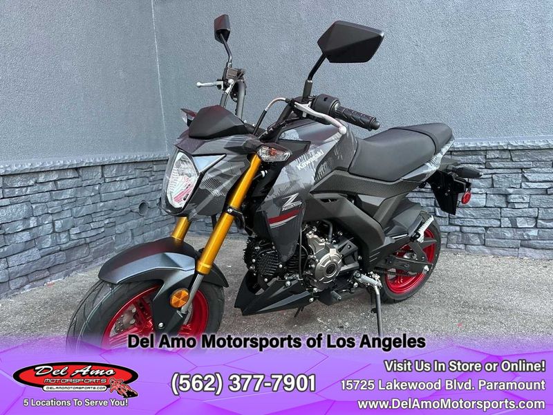 2024 Kawasaki BR125JRFAL-GY2  in a CYPHER CAMO GRAY (MATTE)/METALLIC MATTE CARBON GRAY exterior color. Del Amo Motorsports of Los Angeles (562) 262-9181 delamomotorsports.com 