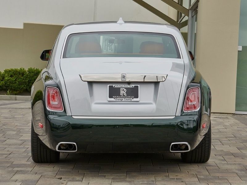 2023 Rolls-Royce Phantom  in a Dark Emerald exterior color and Mandarininterior. SHELLY AUTOMOTIVE shellyautomotive.com 