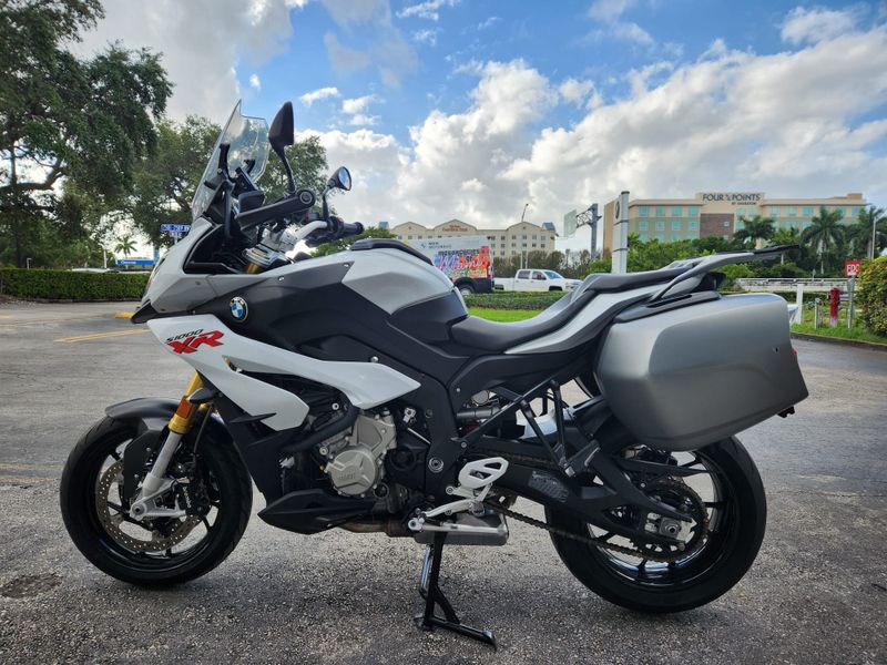 2016 BMW S 1000 XR  in a WHITE exterior color. BMW Motorcycles of Miami 786-845-0052 motorcyclesofmiami.com 