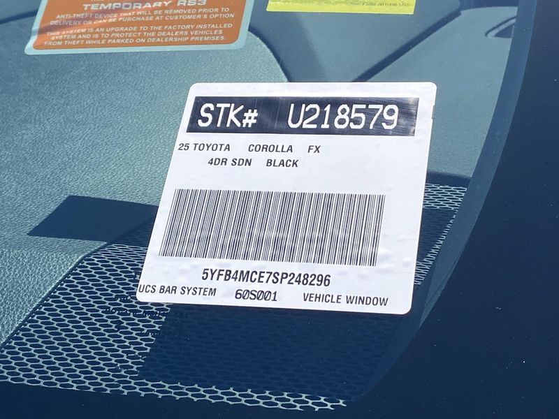 Used 2025 Toyota Corolla FXImage 31