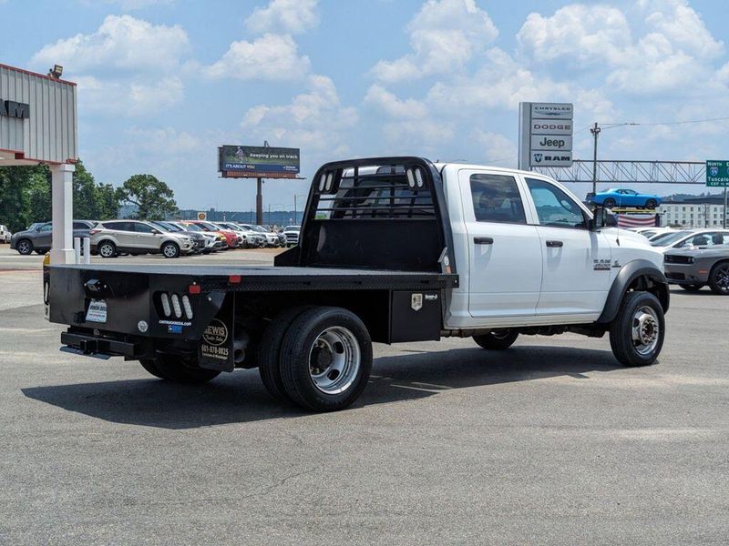 2018 RAM 4500 Chassis Tradesman in a Bright White Clear Coat exterior color and Diesel Gray/Blackinterior. Johnson Dodge 601-693-6343 pixelmotiondemo.com 