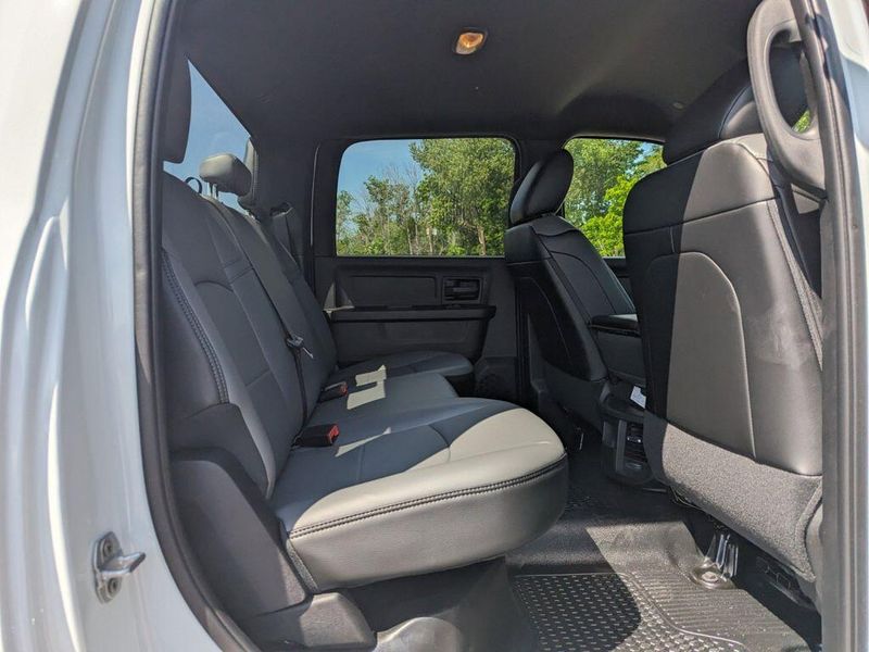 2023 RAM 5500 Chassis Tradesman in a Bright White Clear Coat exterior color and Diesel Gray/Blackinterior. Johnson Dodge 601-693-6343 pixelmotiondemo.com 