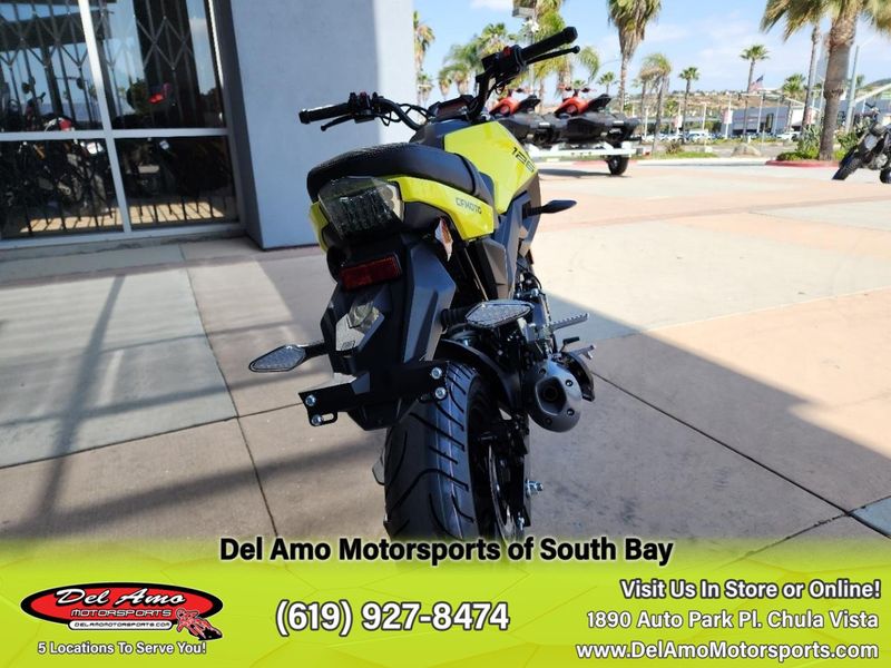 2023 CFMOTO CF125-3US  in a LEMON GREEN exterior color. Del Amo Motorsports of South Bay (619) 547-1937 delamomotorsports.com 