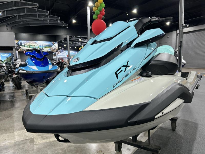2025 Yamaha FX CRUISER HO W/AUDIO  in a MINT/PEARL exterior color. Del Amo Motorsports of Redondo Beach (424) 390-7811 delamomotorsports.com 