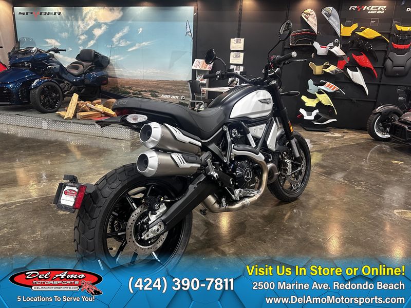 2023 Ducati SCRAMBLER 1100 SPORT PRO  in a DARK STEALTH exterior color. Del Amo Motorsports of Redondo Beach (424) 304-1660 delamomotorsports.com 